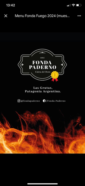 Foto de portada de fonda paderno